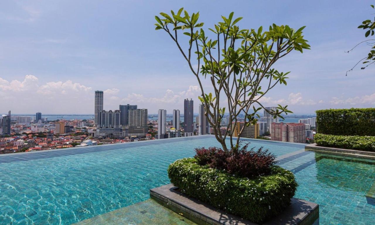 Skypool With Seaview 8Pax Beacon Executive Suites - Georgetown City Centre - 3Km To Komtar Zewnętrze zdjęcie