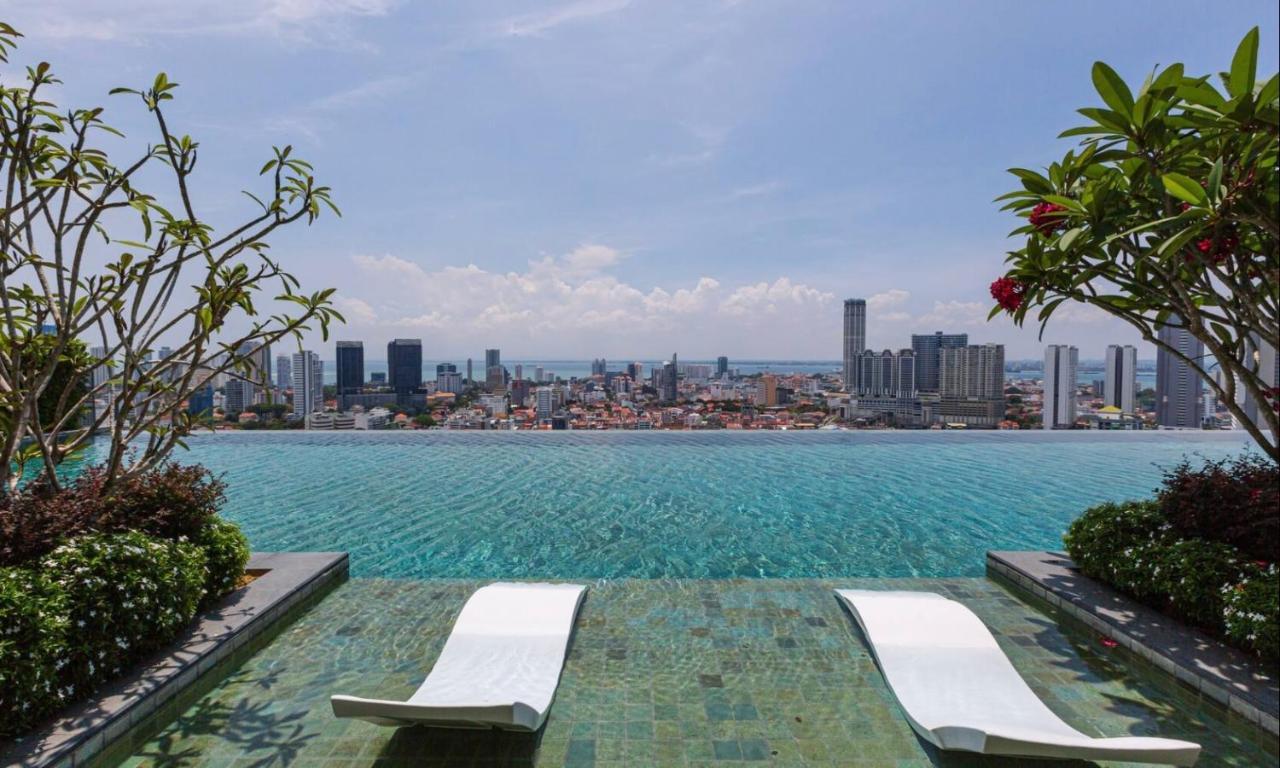 Skypool With Seaview 8Pax Beacon Executive Suites - Georgetown City Centre - 3Km To Komtar Zewnętrze zdjęcie
