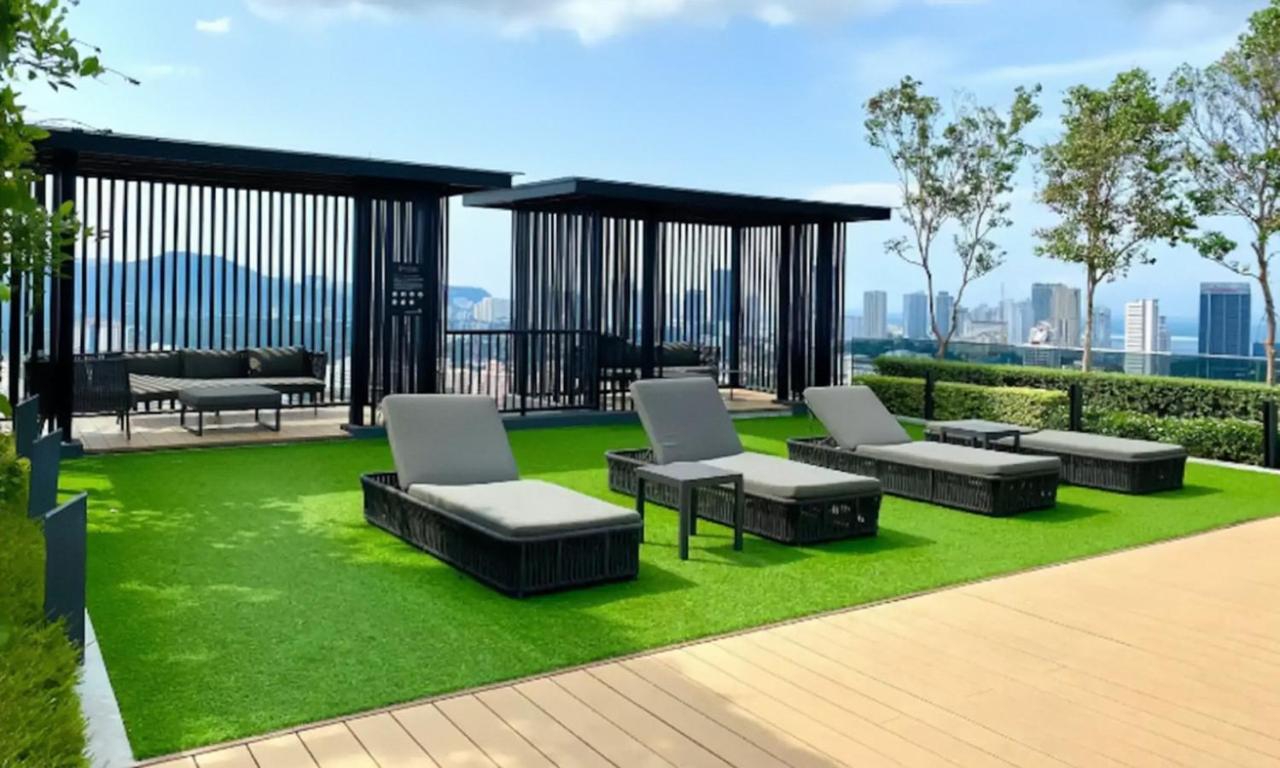 Skypool With Seaview 8Pax Beacon Executive Suites - Georgetown City Centre - 3Km To Komtar Zewnętrze zdjęcie