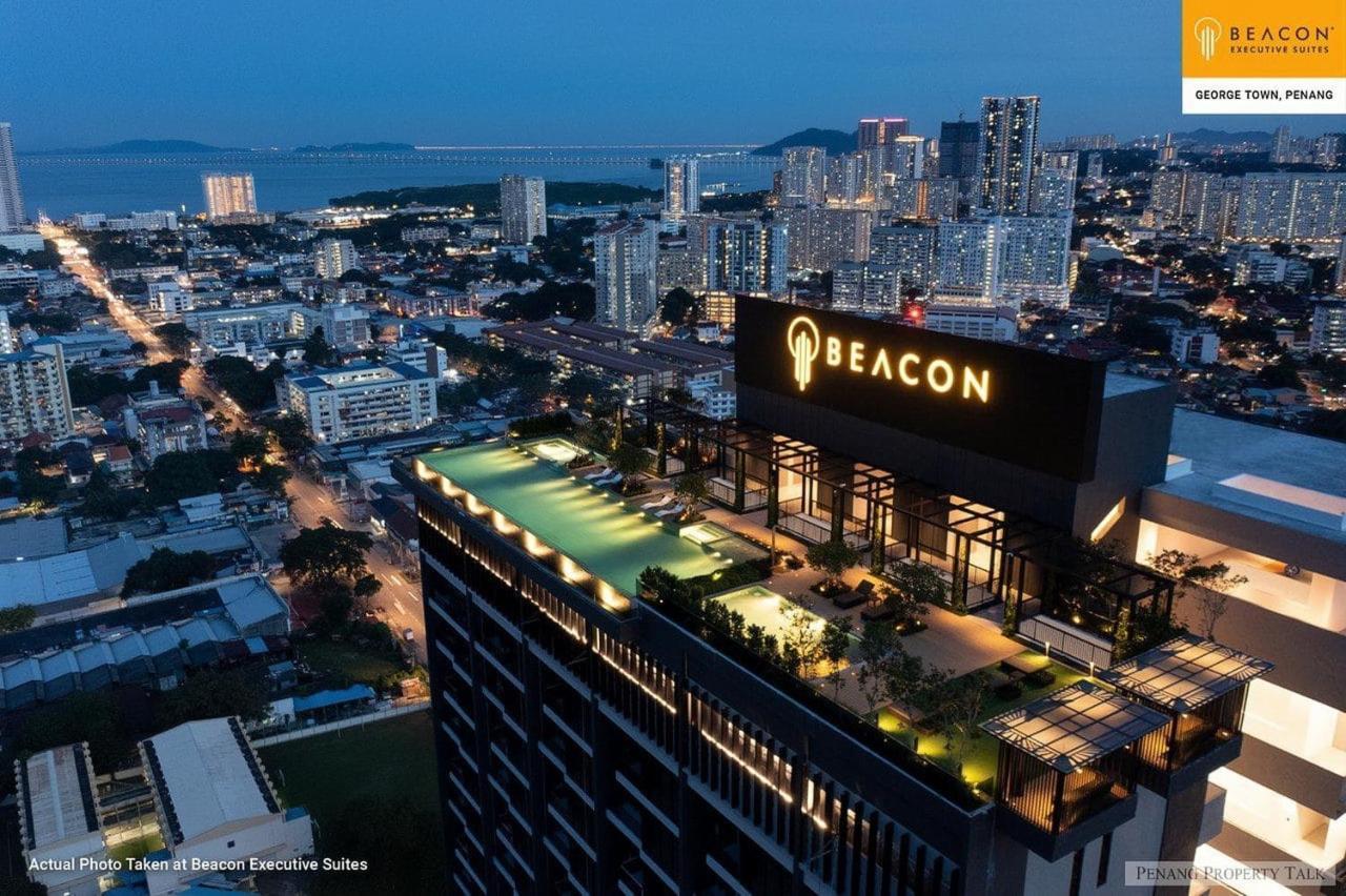 Skypool With Seaview 8Pax Beacon Executive Suites - Georgetown City Centre - 3Km To Komtar Zewnętrze zdjęcie